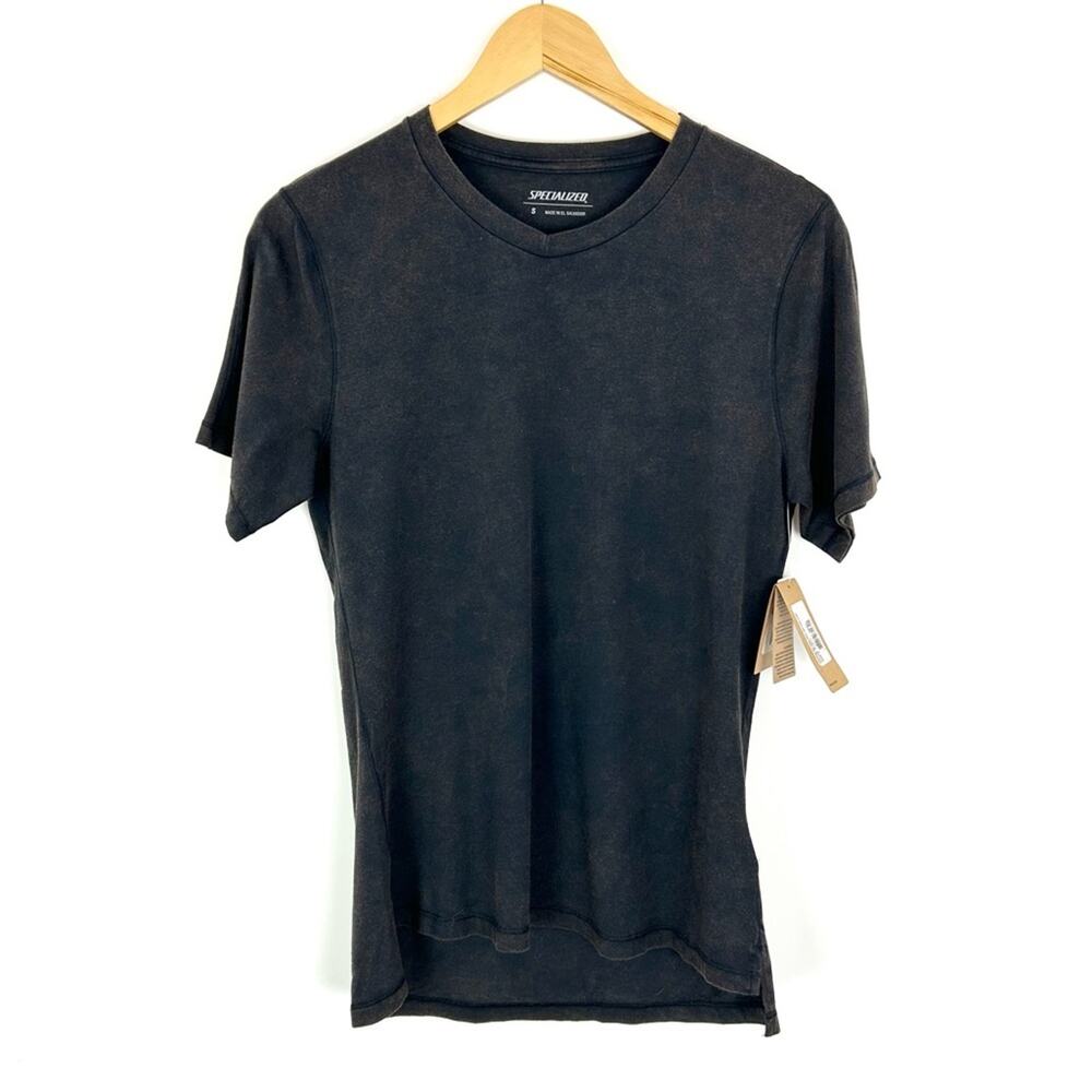 Specialized S-Works Tee Trail Supima Mineral Wash Black‎ Jersey SS Women’s Small
